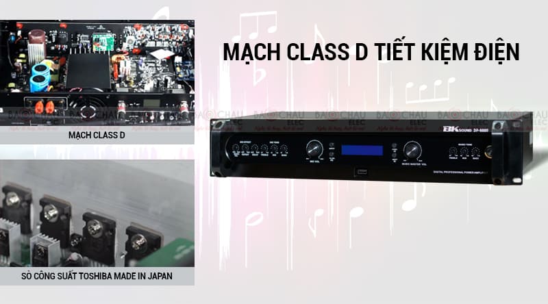 Đẩy liền vang kèm micro không dây BKsound DP6000