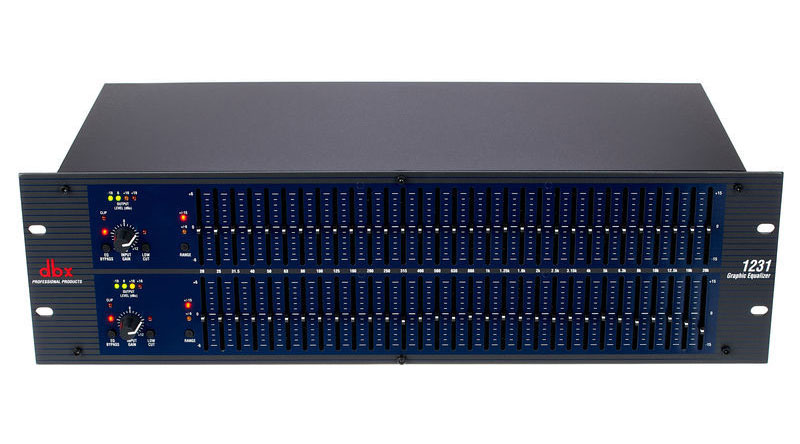 Mặt trước Equalizer DBX 1231 