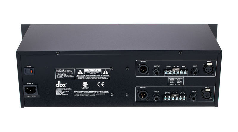 Equalizer DBX 1231 khả năng phối ghép dễ dàng