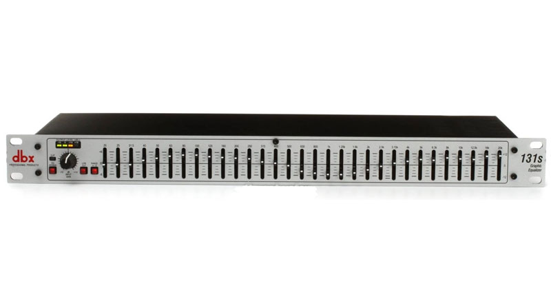 Mặt trước Equalizer DBX 131S 