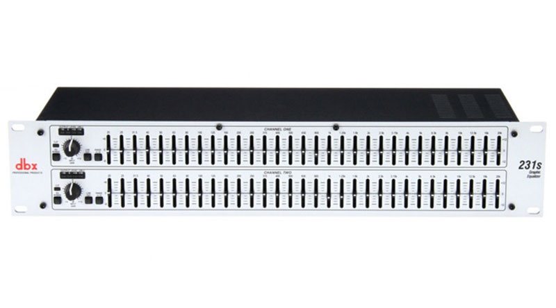Equalizer DBX 231S với 2 k&ecirc;nh ri&ecirc;ng biệt