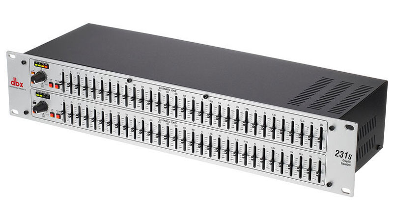 Equalizer DBX 231S dễ d&agrave;ng phối gh&eacute;p