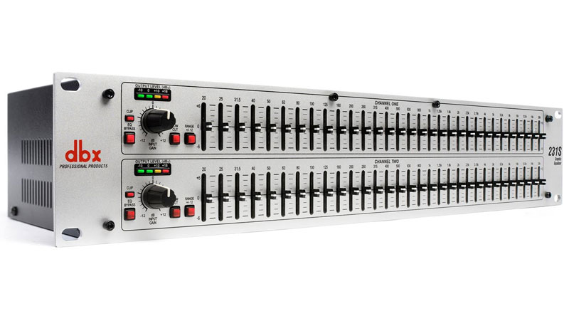Equalizer DBX 231S khả năng xử l&yacute; &acirc;m thanh hiệu quả