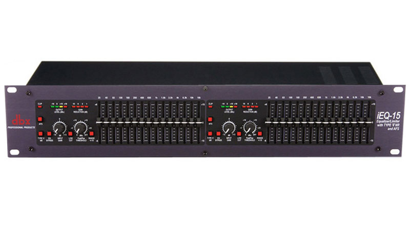Equalizer DBX iEQ15 khả năng căn chỉnh âm thanh hoàn hảo
