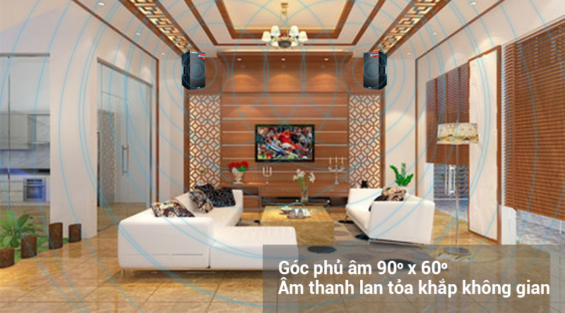 Loa Alto TS310 g&oacute;c phủ &acirc;m rộng
