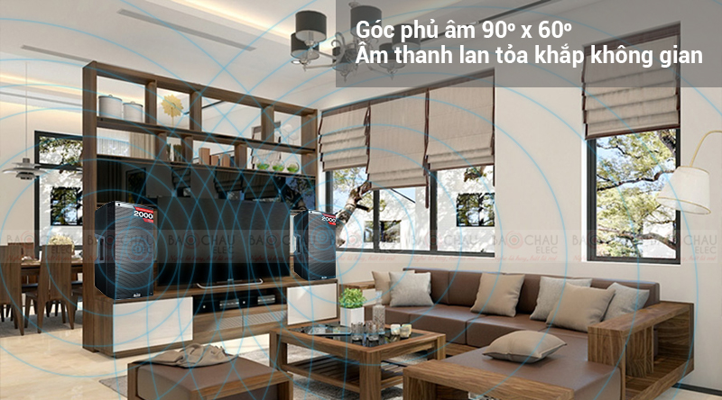 Loa Alto TS315 g&oacute;c phủ &acirc;m rộng