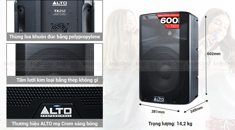 loa-alto-TX212 Loa Alto TX212 có vẻ ngoài sang trọng