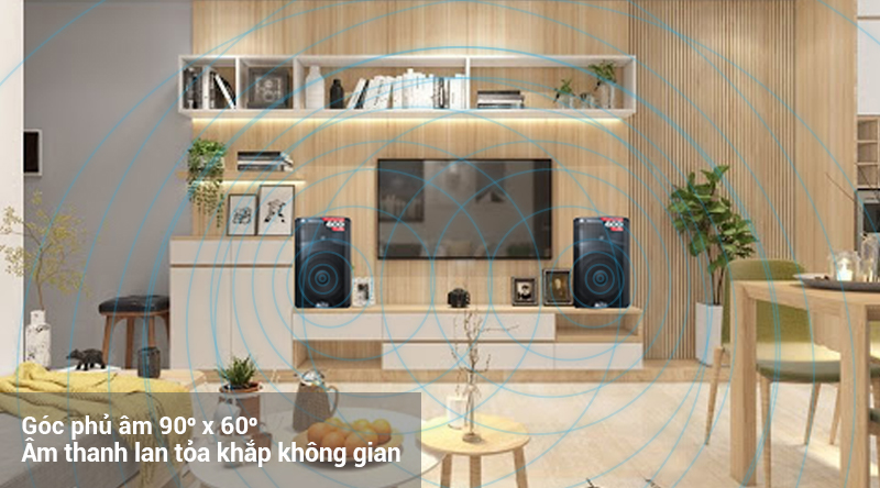 Loa Alto TX212 góc phủ âm rộng