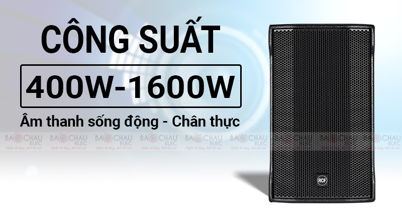 Loa karaoke RCF C MAX 4112 cho &acirc;m thanh sống động, ch&acirc;n thực