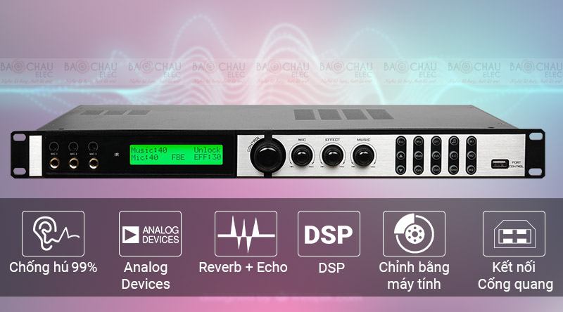 Vang số Bksound X6 Luxury thiết kế hiện đại