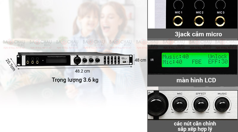Vang số Bksound X6 Luxury mới 2020