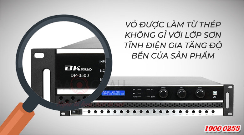 Cục đẩy công suất liền vang BKSound DP 3500 chính hãng