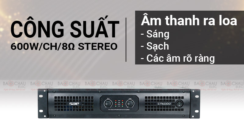 Cục đẩy SAE CT6000
