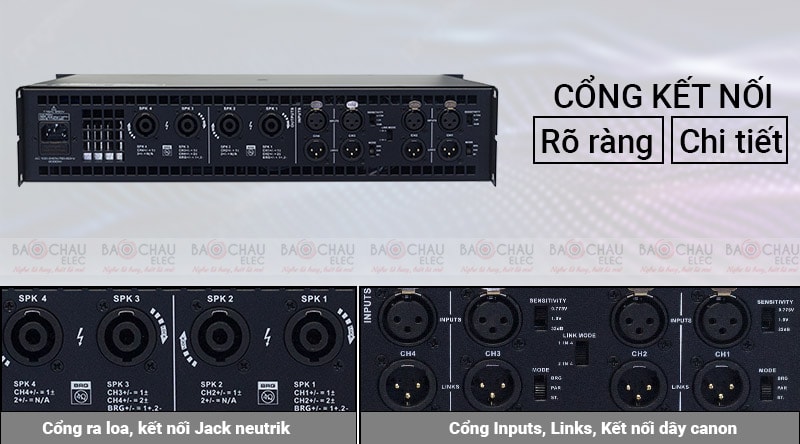 Cục đẩy c&ocirc;ng suất SAE TX800Q