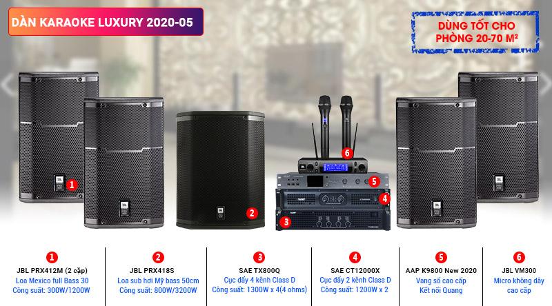 Dàn karaoke Luxury 2020-05