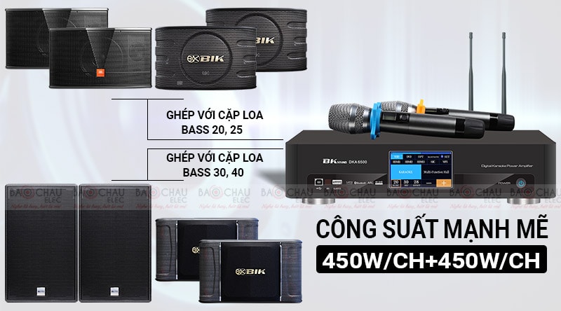 Công suất mạnh mẽ