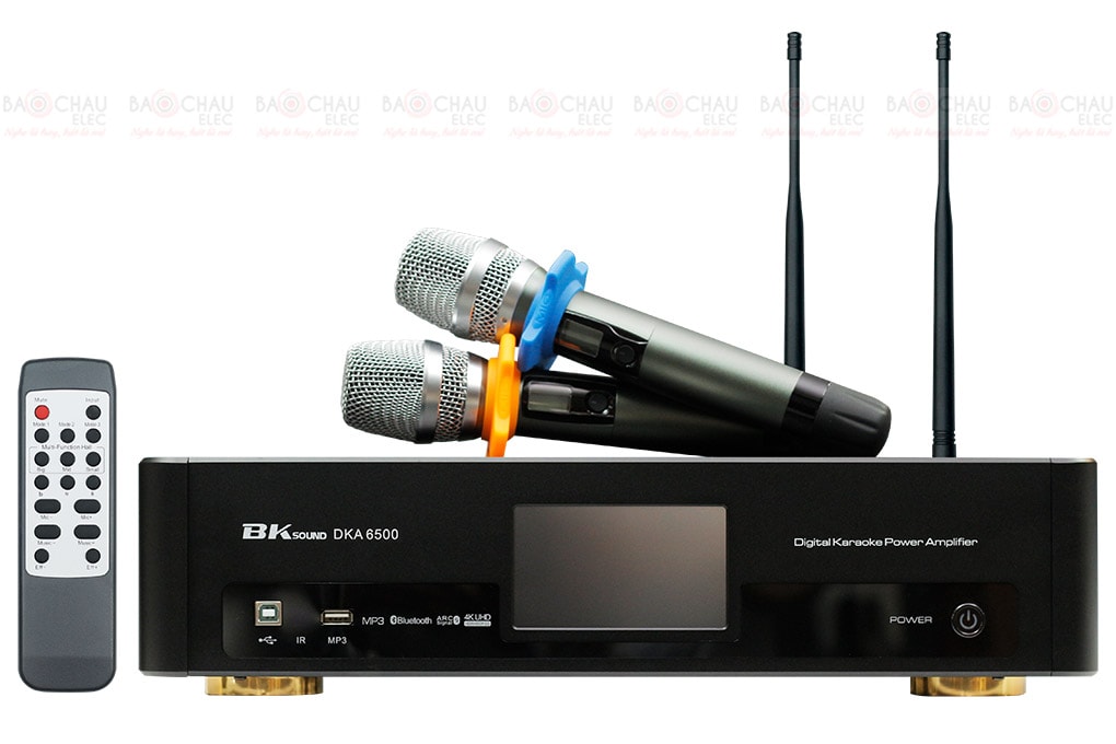Digital Karaoke Power Amplifier BKSound DKA 6500 (Kèm micro không dây)