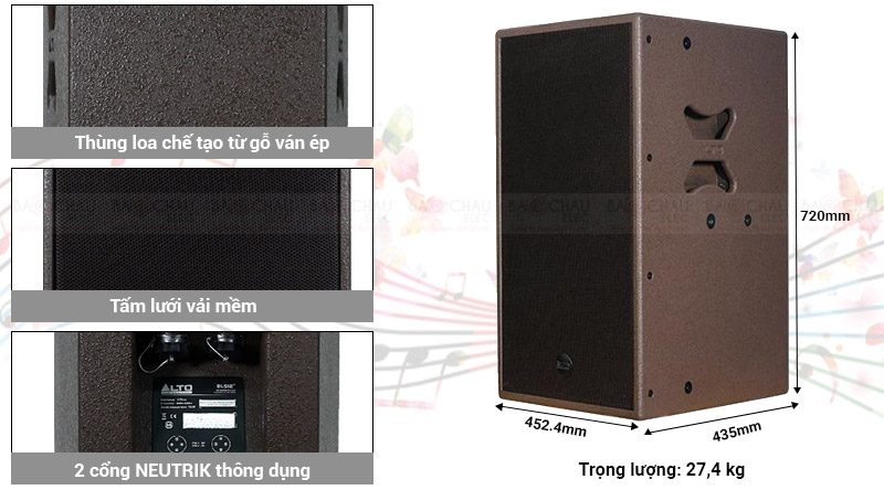 Loa Alto TS215W đẹp mắt, ấn tượng