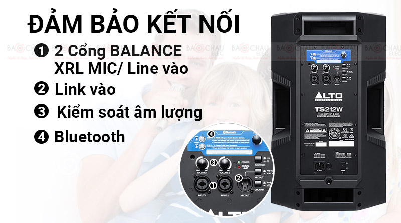 Loa Alto TS212W đảm bảo kết nối