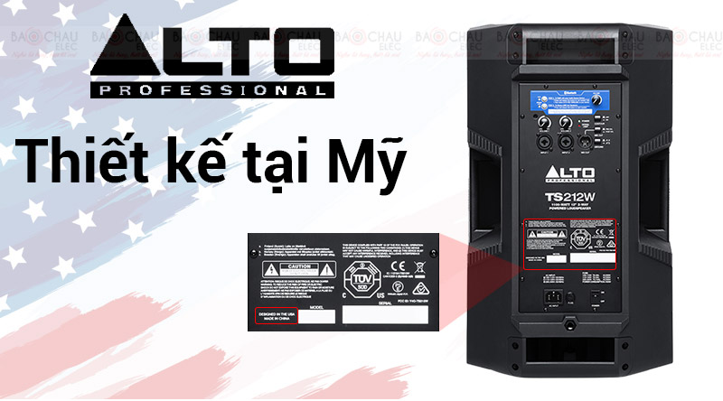 Loa Alto TS212W thiết kế tại Mỹ