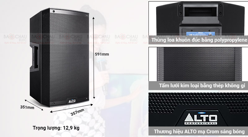 Loa Alto TS212W cứng c&aacute;p, chắc chắn
