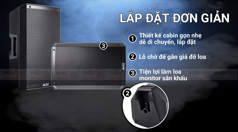 Loa Alto TS215W lắp đặt đơn giản