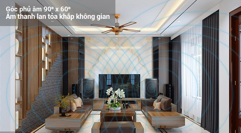 Loa Alto TS215W góc phủ âm rộng