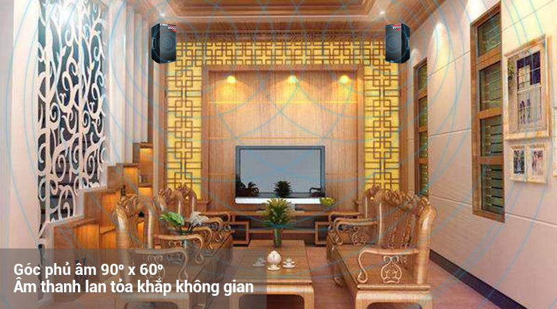 Loa Alto TS308 g&oacute;c phủ &acirc;m rộng