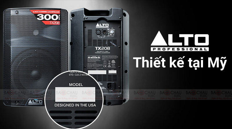Loa Alto TX208 xuất xứ Hoa Kỳ