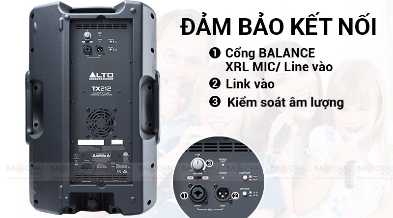 Loa Alto TX212 đảm bảo kết nối