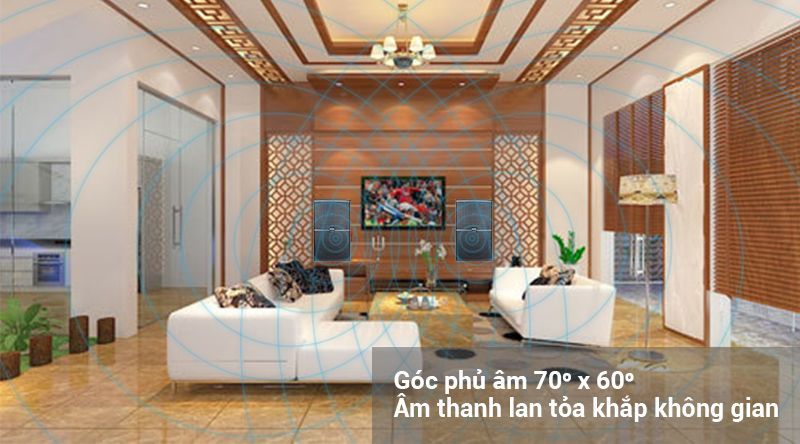 Loa karaoke Alto AK110 lan tỏa khắp kh&ocirc;ng gian