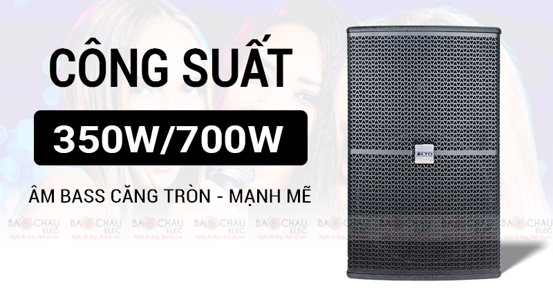 Loa karaoke Alto AK110 c&ocirc;ng suất mạnh mẽ