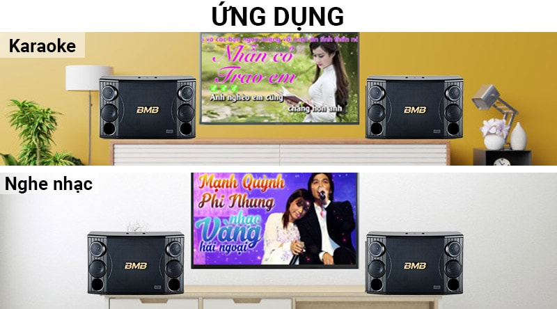 Loa karaoke BMB CSD 2000SE ph&ugrave; hợp với mọi kh&ocirc;ng gian