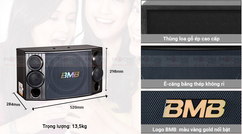 Loa BMB CSD-880(SE) với m&agrave;ng loa giấy cao cấp từ Nhật Bản