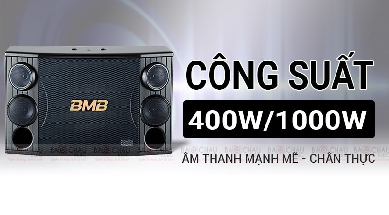 Loa BMB CSD-880(SE) c&oacute; mức c&ocirc;ng suất 400W/1000W
