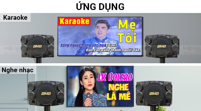 Loa karaoke BMB CSE 310SE t&iacute;nh ứng dụng cao