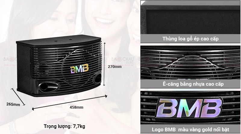 Loa BMB CSN 300SE thiết kế hiện đại 