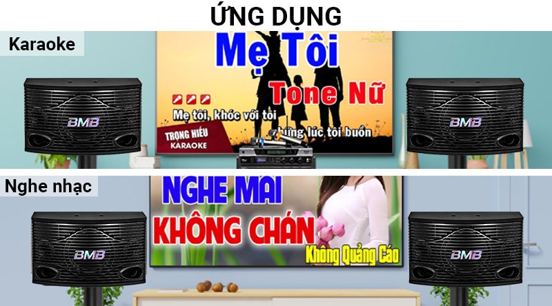 BMB-CSN-500(2) Loa karaoke CSN 500SE nâng tầm giọng hát