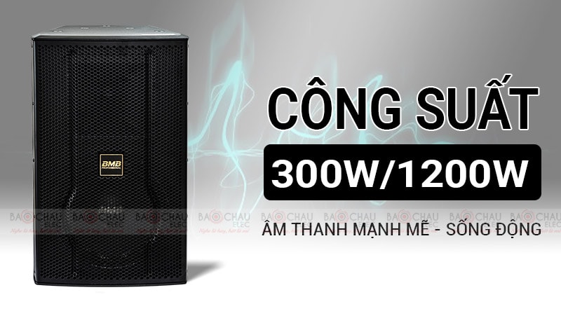 Loa karaoke BMB CSS 3010 công suất mạnh mẽ