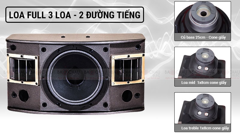 Loa BMB CSV 450SE 3 loa 2 đường tiếng