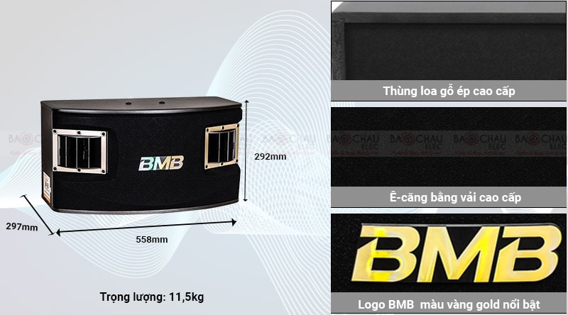Loa karaoke BMB&nbsp;CSV 450SE mặt trước