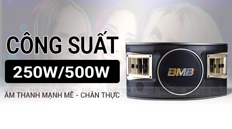 Loa karaoke BMB CSV 480 công suất mạnh mẽ