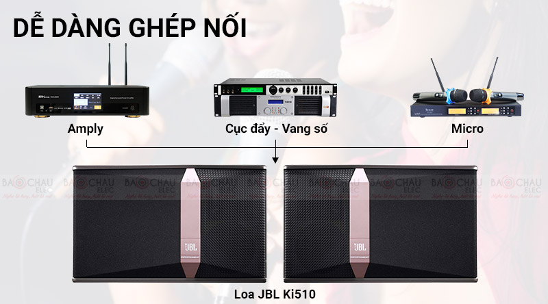 Loa karaoke JBL Ki510