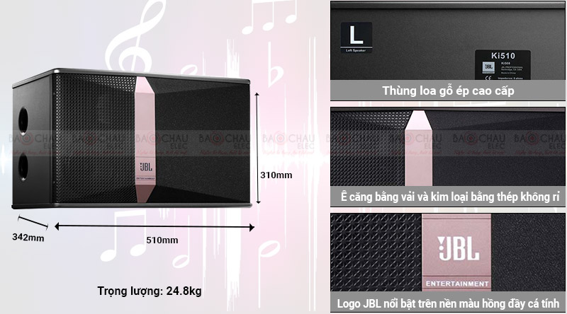 Loa karaoke JBL Ki510