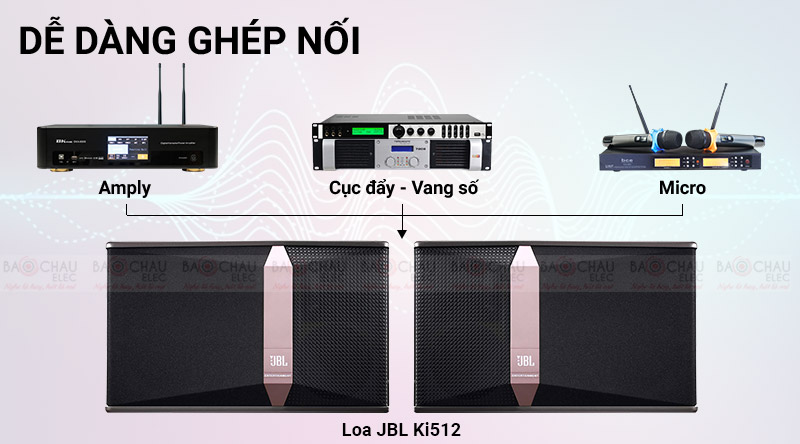 Loa karaoke JBL Ki512