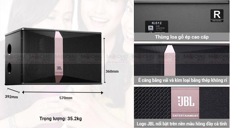 Loa karaoke JBL Ki512