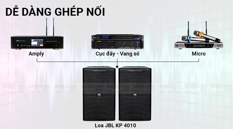 Loa karaoke JBL KP4010
