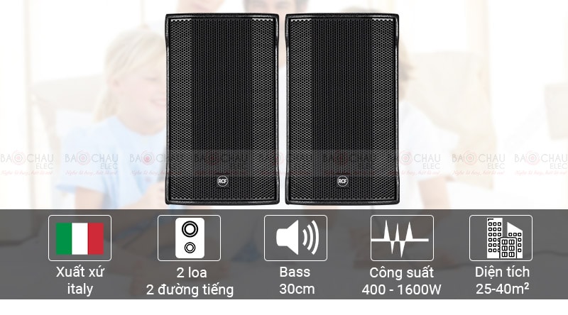 loa karaoke RCF C MAX 4112 ch&iacute;nh h&atilde;ng