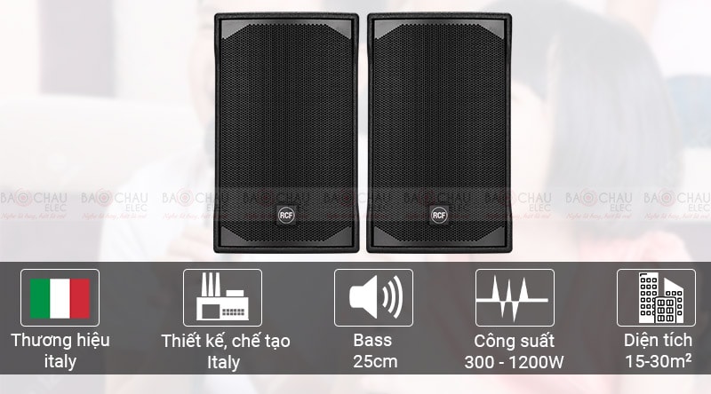 Loa karaoke RCF E MAX 3110 hiện đại, ch&iacute;nh h&atilde;ng 