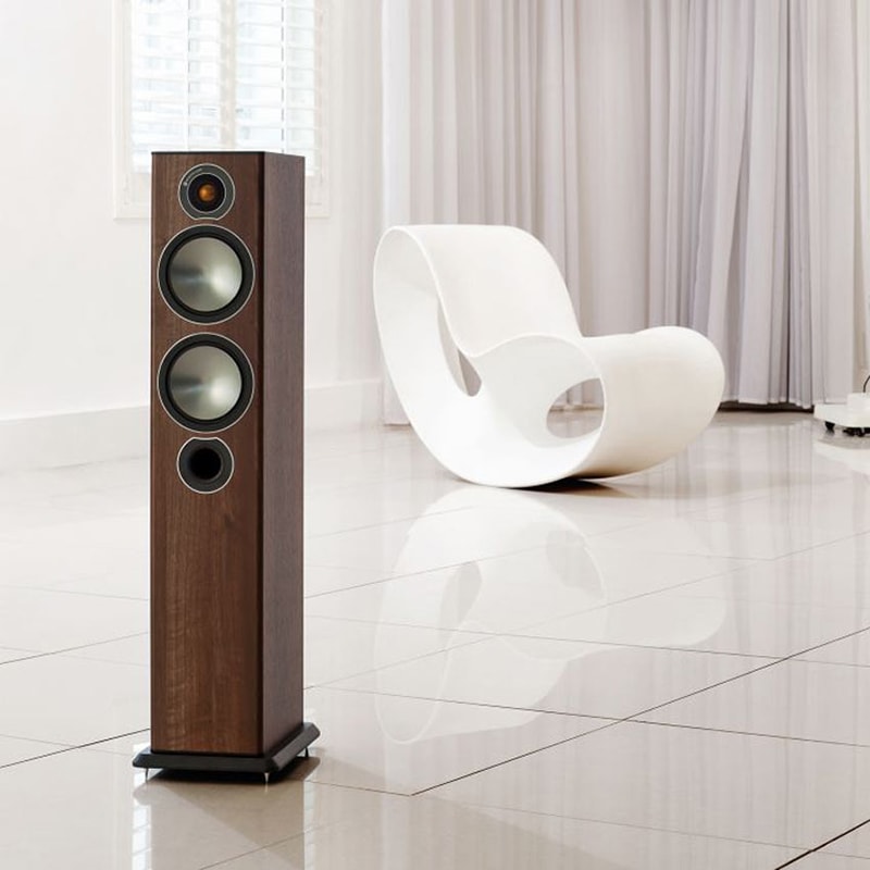 Loa Monitor Audio Bronze 5 (Walnut) hiện đại, đẹp mắt